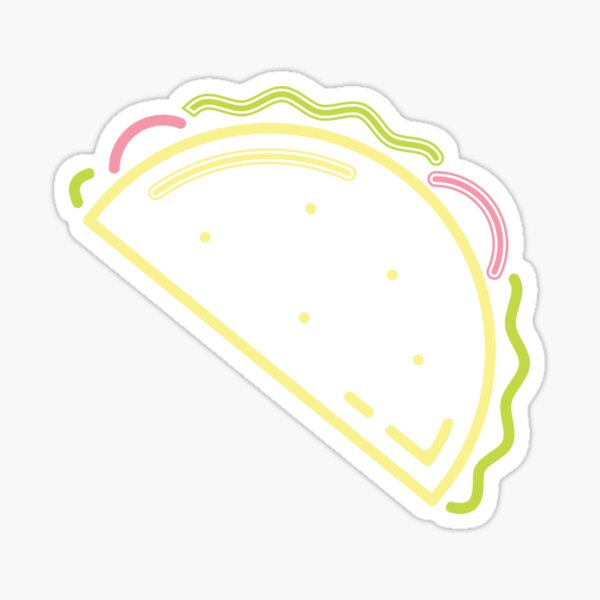It's Taco Time Sticker