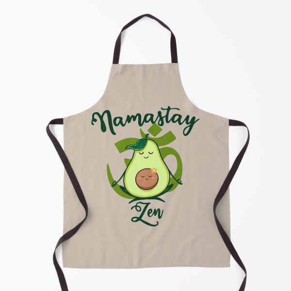 Item preview, Cute Namastay Zen Avocado designed and sold by SoccaTamam.