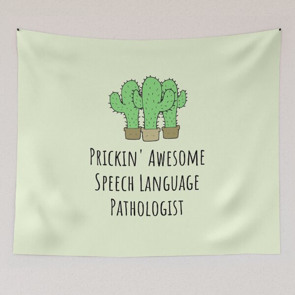 Item preview, Prickin' Awesome Speech Language Pathologist designed and sold by GasparArts.