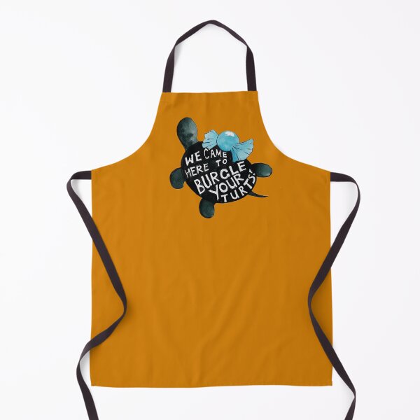 Item preview, Black Turtle Burgles in Orange designed and sold by Katy Cranmer.
