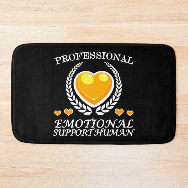 Item preview, Professional Emotional Support Human – Certified Yellow Heart Care Therapist  designed and sold by The Green Corner.