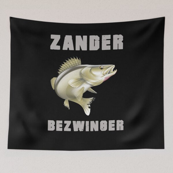 Item preview, Zander conqueror, fishing, angler, gift idea, fishing supplies, fun designed and sold by ThommyBLN.