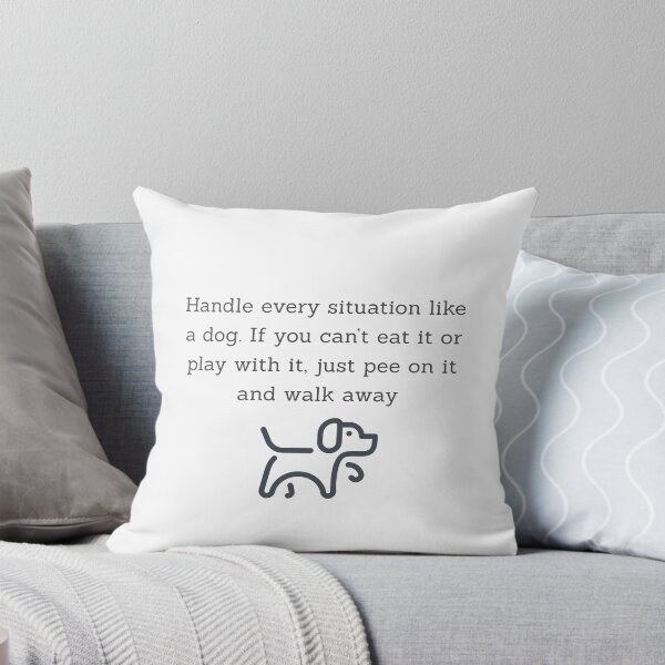 Item preview, Funny dog quote designed and sold by LYNNEAPUGH.