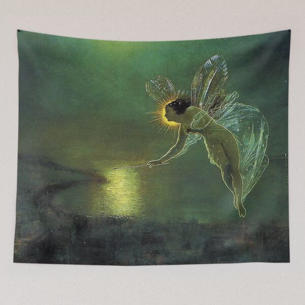 Item preview, SPIRIT OF NIGHT - JOHN ATKINSON GRIMSHAW designed and sold by arthistoryfever.