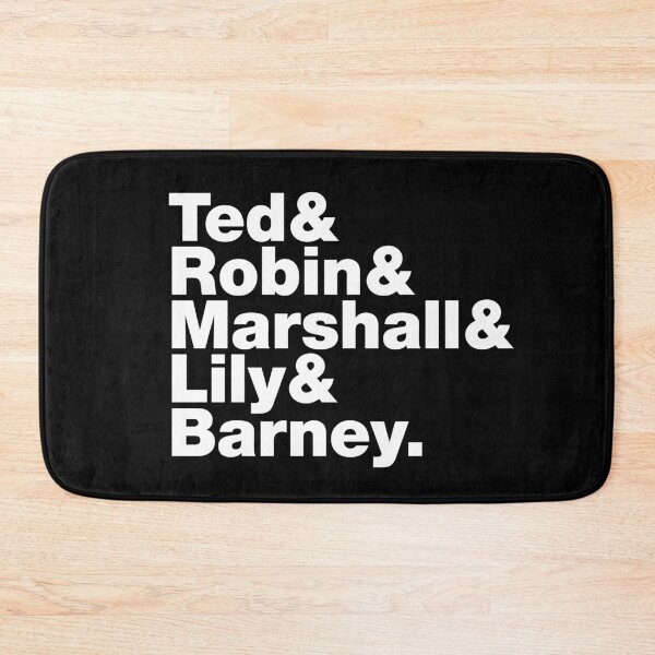 Item preview, HIMYM Cast Ted & Robin & Marshall & Lily & Barney designed and sold by poopfactory.