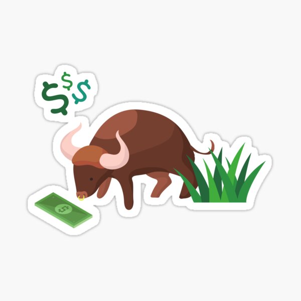 Grazing for Gainz Sticker