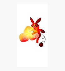 Tepig Photographic Print