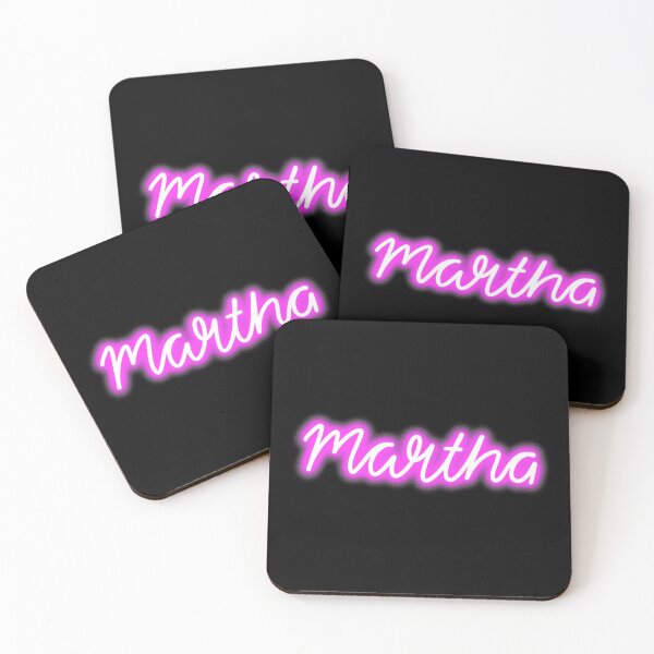 Item preview, Neon light sign Martha designed and sold by chloesartworld.