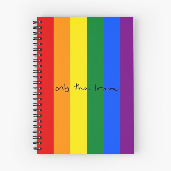 Item preview, only the brave pride flag designed and sold by hazah.