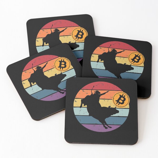 Item preview, Bitcoin Trend Rider - BTC Crypto Bullish Trend Vintage Art Design - Best Gift for Bitcoin Crypto Trader or Holder or Investor or Miner- Funny Bitcoin Crypto Art Apparel designed and sold by WG-Factory.