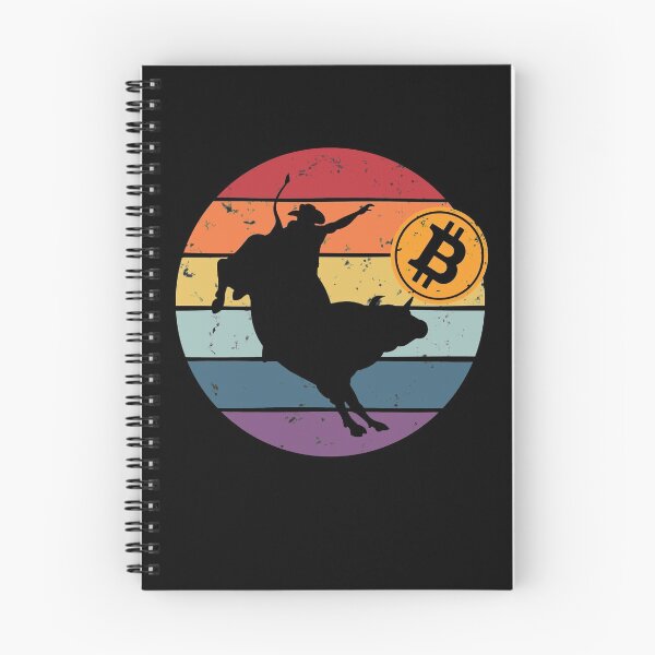 Item preview, Bitcoin Trend Rider - BTC Crypto Bullish Trend Vintage Art Design - Best Gift for Bitcoin Crypto Trader or Holder or Investor or Miner- Funny Bitcoin Crypto Art Apparel designed and sold by WG-Factory.