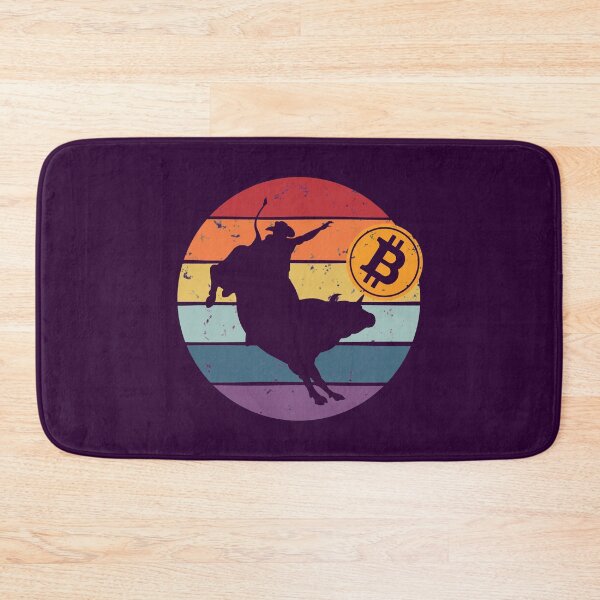 Item preview, Bitcoin Trend Rider - BTC Crypto Bullish Trend Vintage Art Design - Best Gift for Bitcoin Crypto Trader or Holder or Investor or Miner- Funny Bitcoin Crypto Art Apparel designed and sold by WG-Factory.