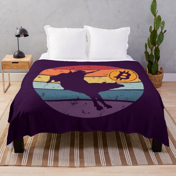 Item preview, Bitcoin Trend Rider - BTC Crypto Bullish Trend Vintage Art Design - Best Gift for Bitcoin Crypto Trader or Holder or Investor or Miner- Funny Bitcoin Crypto Art Apparel designed and sold by WG-Factory.