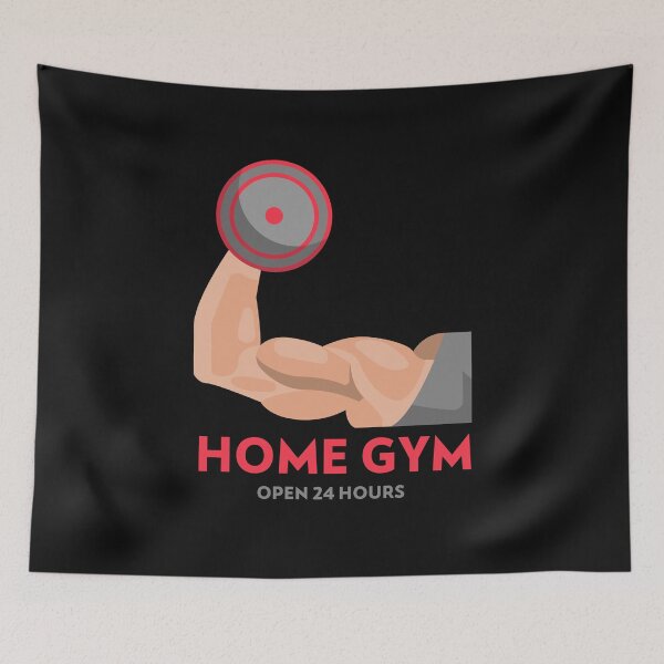 Item preview, Home Gym Open 24 Hours Fitness designed and sold by davestees506.