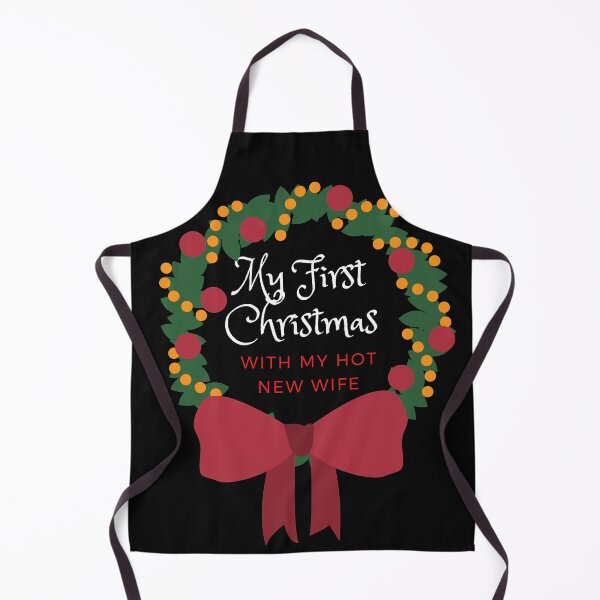 Item preview, My First Christmas with My New Hot Wife designed and sold by Beluved.