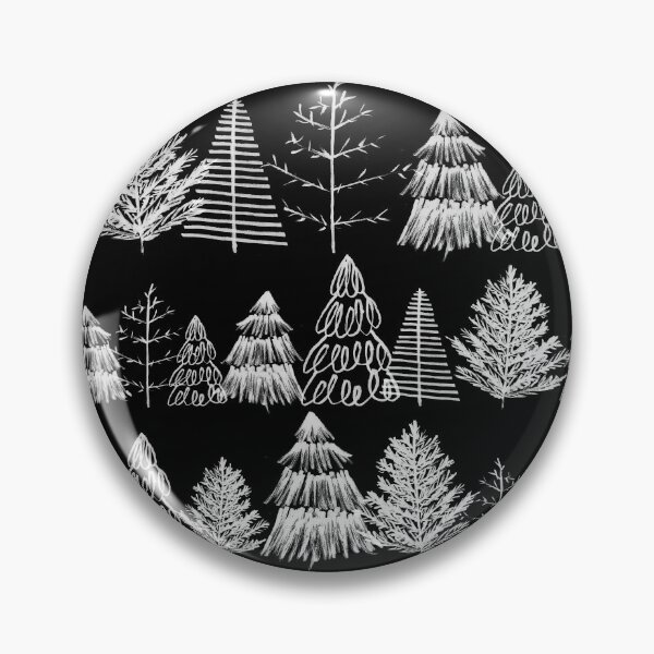 Item preview, Trees Pattern White and Black designed and sold by sarahrinouye.