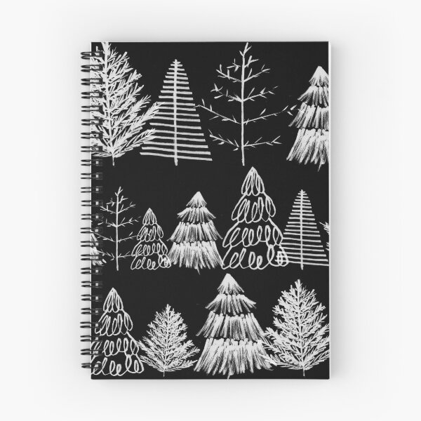 Item preview, Trees Pattern White and Black designed and sold by sarahrinouye.