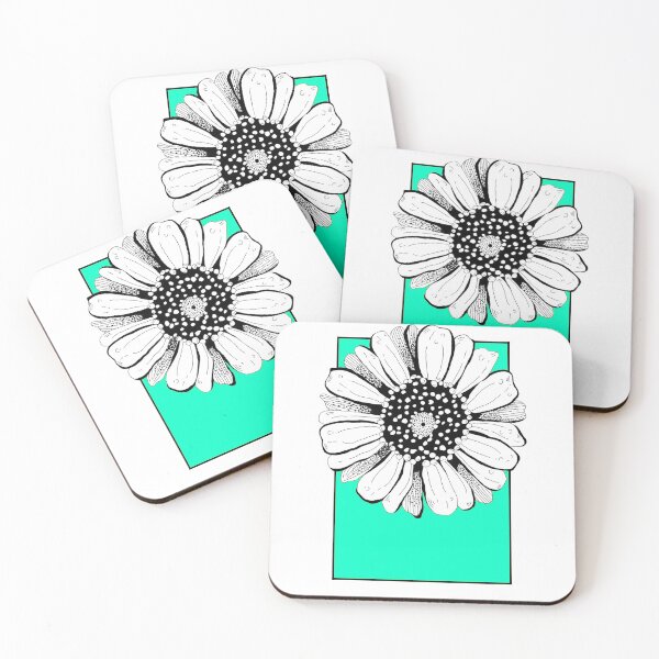 Item preview, Aquamarine Daisy designed and sold by MSR-Creative.