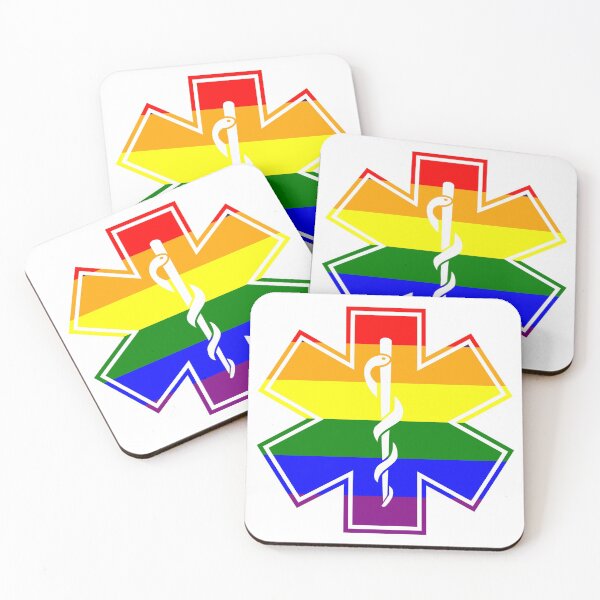 Item preview, Paramedic Rainbow star of life designed and sold by SXM-Imports.