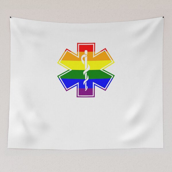 Item preview, Paramedic Rainbow star of life designed and sold by SXM-Imports.