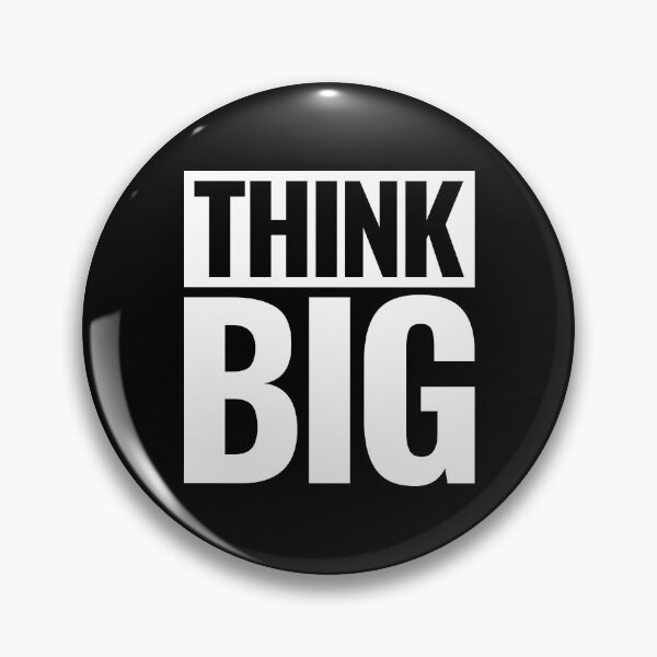 Item preview, Think Big (White) designed and sold by BunnyPrinceDegn.