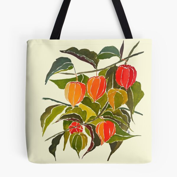 Item preview, Physalis Watercolor Illustration Design designed and sold by epeyotte.