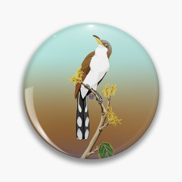 Item preview, Yellow-billed Cuckoo designed and sold by BennuBirdy.