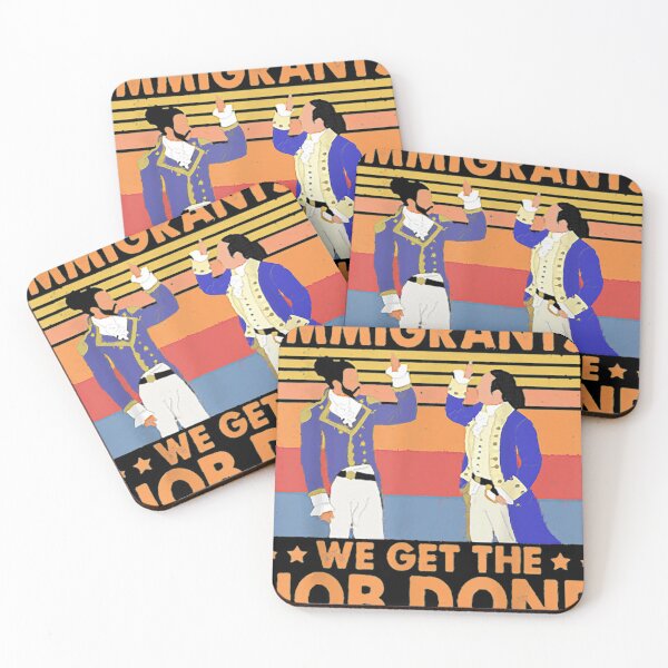 Item preview, Immigrants We Get The Job Done Retro Vintage designed and sold by kimchi446.