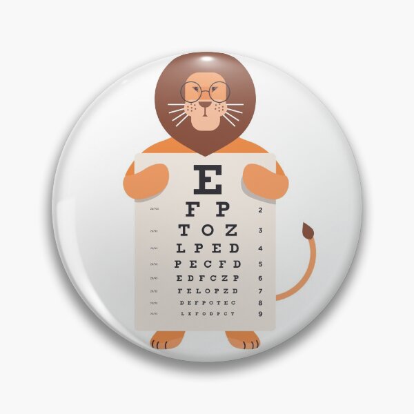 Artikelvorschau, Lion Eye Chart entworfen und verkauft von aliisik.