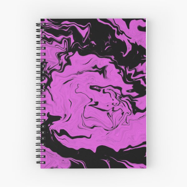 Item preview, Black and Purple Abstract Liquid Pour designed and sold by fruityprints.