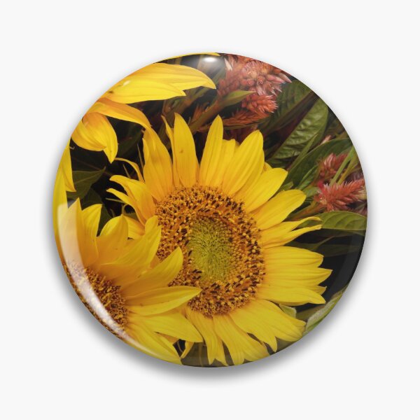 Item preview, Celosia and Sunflower Bouquet designed and sold by onepony.