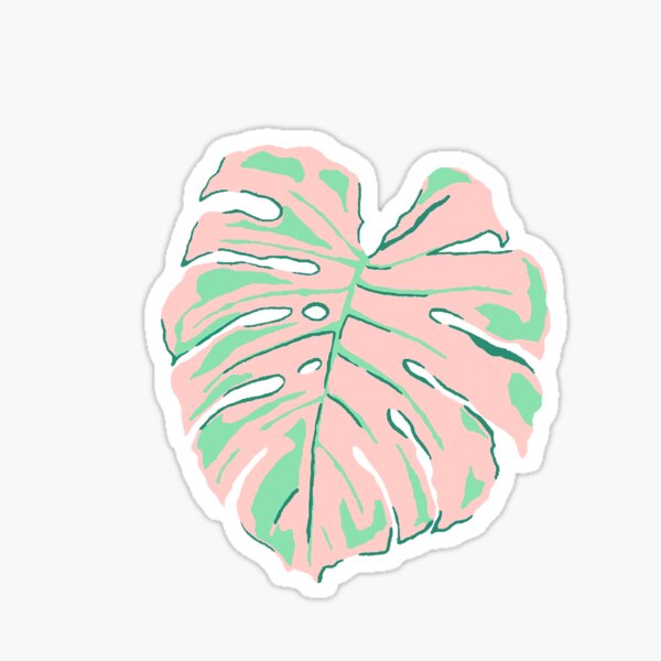 Monstera Leaf Sticker