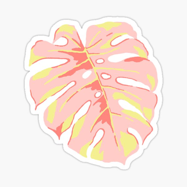 Monstera Leaf Sticker