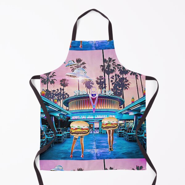 Item preview, 1950's Hamburger Alien Diner designed and sold by PopVelvet.