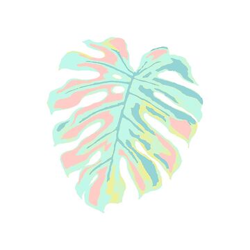 Artwork thumbnail, Monstera Leaf by VanusaS