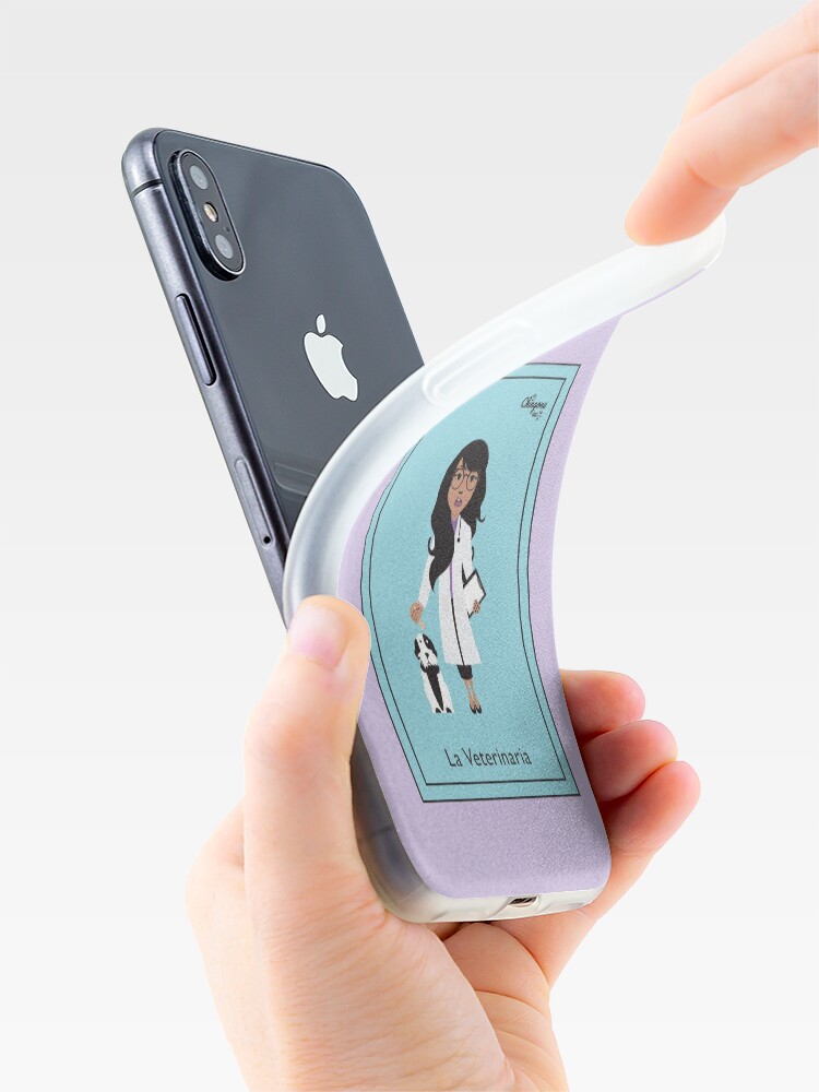Alternate view of La Veterinaria 2 iPhone Case