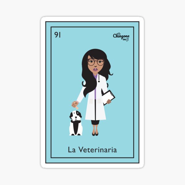 La Veterinaria 2 Sticker