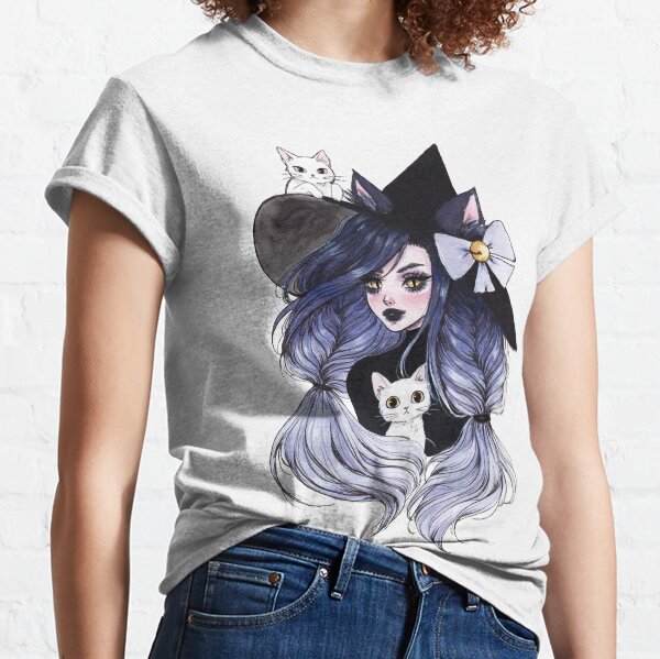 Cat witch Classic T-Shirt