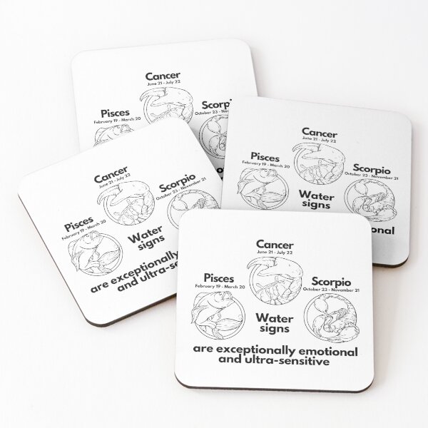 Item preview, Zodiac Sign Test Water signs designed and sold by RetComly.