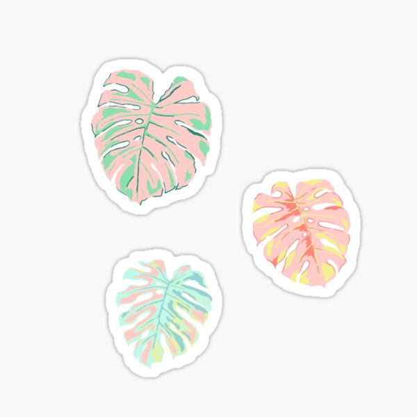 Monstera Leaves Sticker