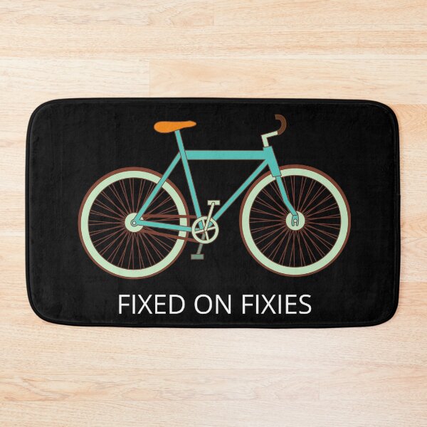 Item preview, Fixed on Fixies. Fixed Gear, Single Gear Bikes designed and sold by JellyBeenzz.
