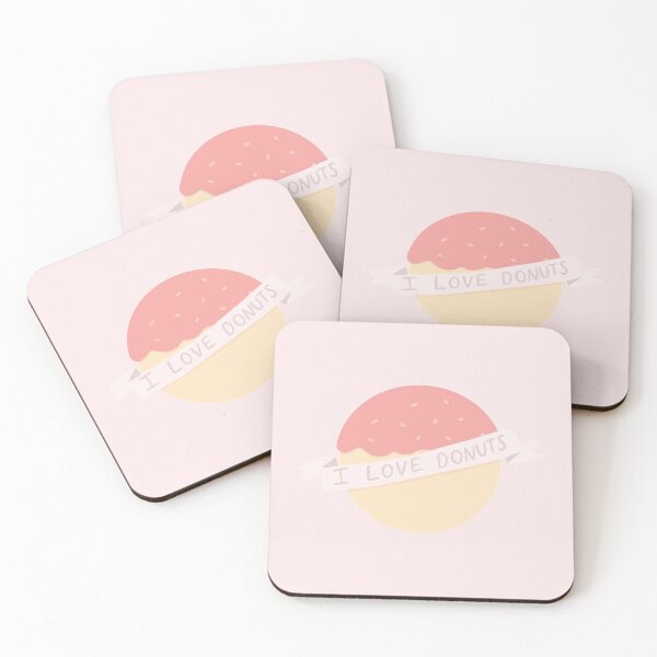 Item preview, I Love Donuts Jelly Version | Food Kawaii Merchandise designed and sold by Skinpedia.