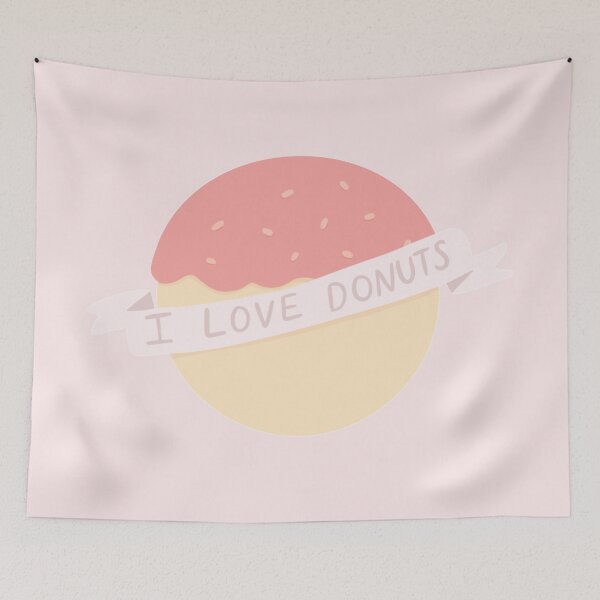 Item preview, I Love Donuts Jelly Version | Food Kawaii Merchandise designed and sold by Skinpedia.