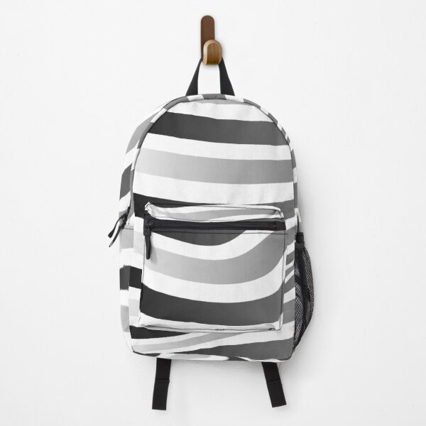 Item preview, Black and white graphic optical illusion lines designed and sold by flashcompact.