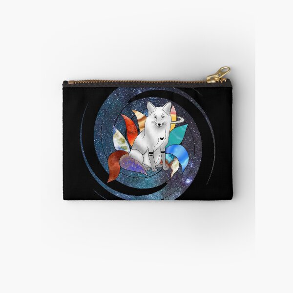 Item preview, Galaxy Space Kitsune Fox with Planet Tails designed and sold by Koalaslifestyle.