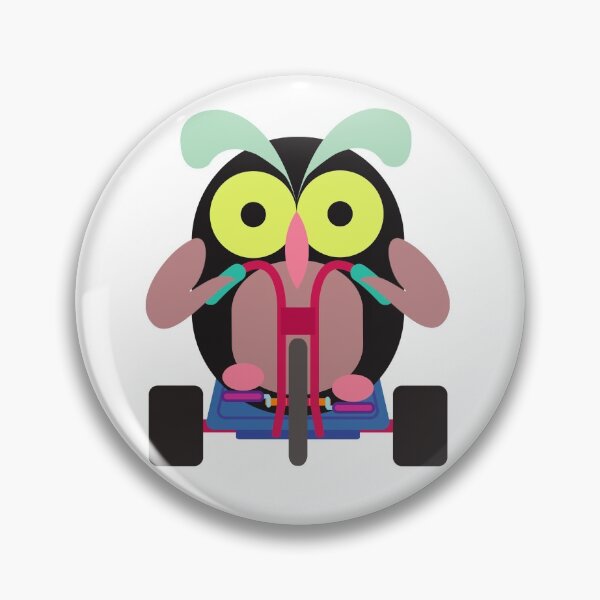 Item preview, Owl cycling flat design LIMITED EDITION! designed and sold by digitalturkey.