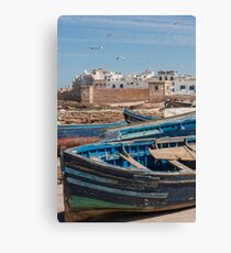 Moroccan Boats Canvas Print