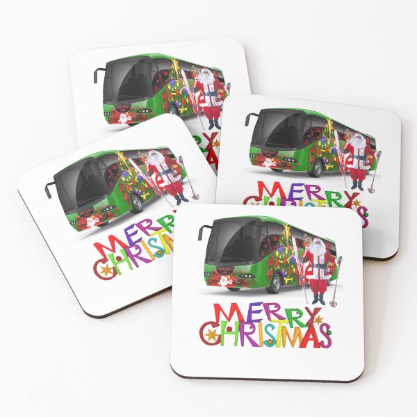 Item preview, Merry Christmas Santas Bus  designed and sold by joseech.
