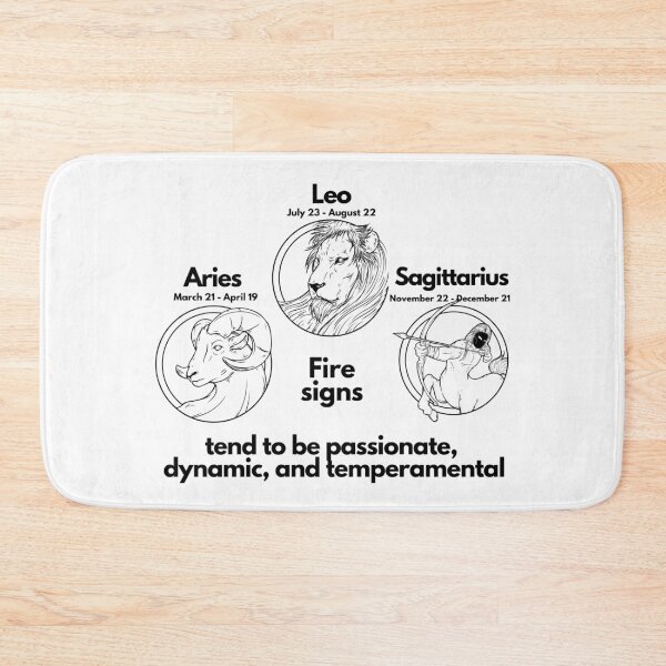 Artikelvorschau, Ein Sternzeichentest Feuerzeichen entworfen und verkauft von RetComly.