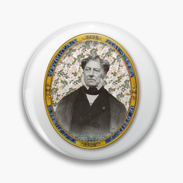 Item preview, Monsieur Georges Edouard OVALE with sideburns. designed and sold by Marc DEFORTESCU.